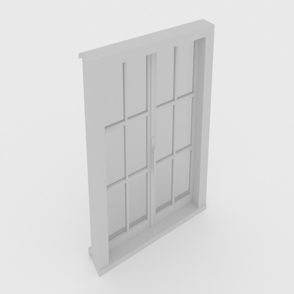 SLIDING WINDOW FREE 3D MODEL FREE POLYGON