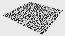 Seamless Pattern with Small Corners 3D Model - Free Download | FREE 3D MODELS