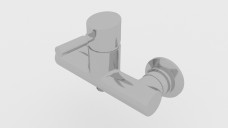 Wall Mounted Shower Faucet 3D Model - Free Download | FREE 3D MODELS