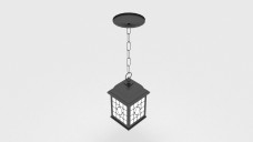 Outdoor Pendant Ceiling Light 3D Model - Free Download | FREE 3D MODELS