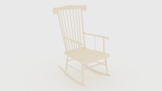 Rocking Chair Free 3D Model | FREE 3D MODELS