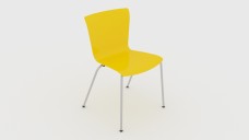 Modern Plastic Chair - Free 3D Model | FREE 3D MODELS