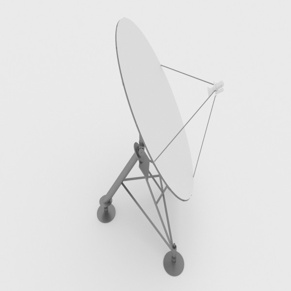 SATELLITE DISH FREE 3D MODEL | FREE POLYGON